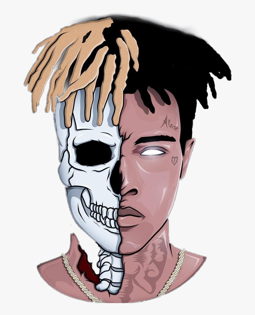 Transparent Trap Clipart - Xxxtentacion Cartoon, HD Png Download, Free Download