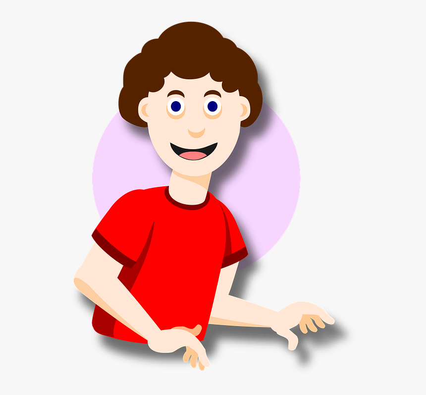 Kid Young Teenager Happy Boy Youth - Adolescente Png, Transparent Png, Free Download