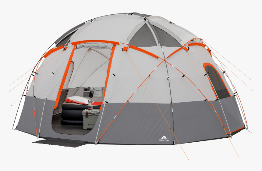 Camp Tent Png Image Transparent Background - Ozark Trail 12 Person Base Camp Tent, Png Download, Free Download