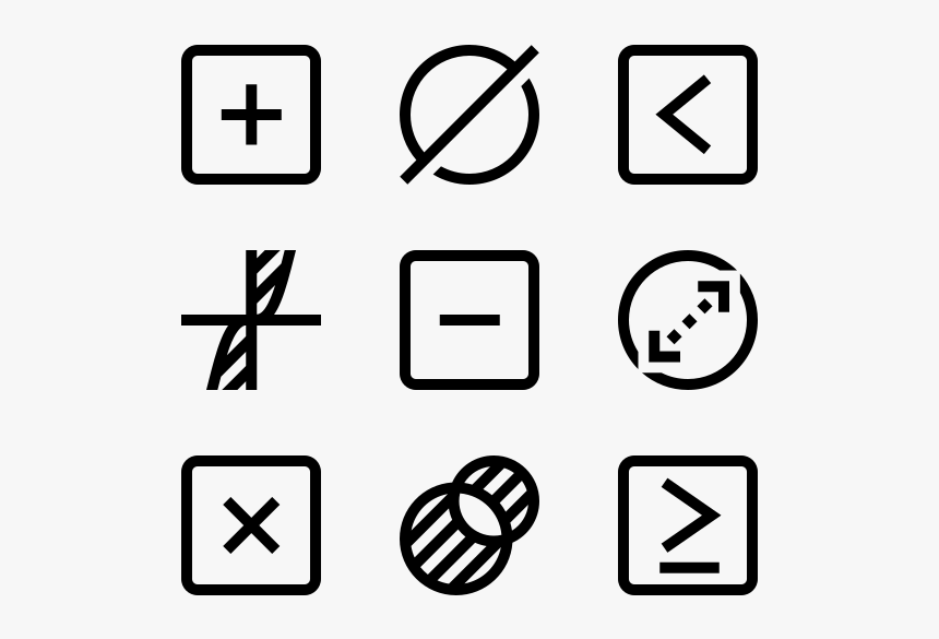 Maths - Care Instruction Symbols Png, Transparent Png, Free Download