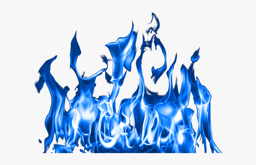 Blue Fire Psd, HD Png Download, Free Download