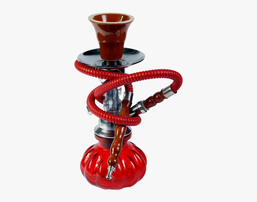 Red Hookah On The White Background - Vase, HD Png Download, Free Download