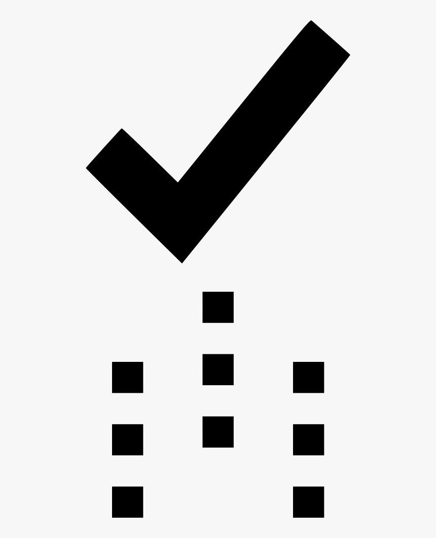 Check Mark Ok Good Dots, HD Png Download, Free Download