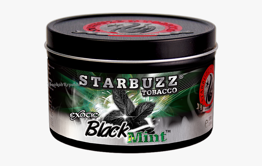 Starbuzz Bold Black Mint Shisha Hookah Republic - Starbuzz Hookah Tobacco, HD Png Download, Free Download