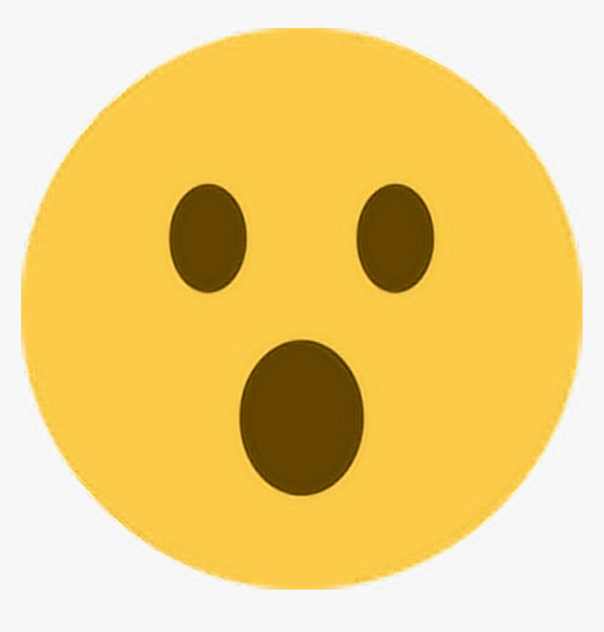 Gasp Emoji Png - Face With Open Mouth Emoji, Transparent Png, Free Download