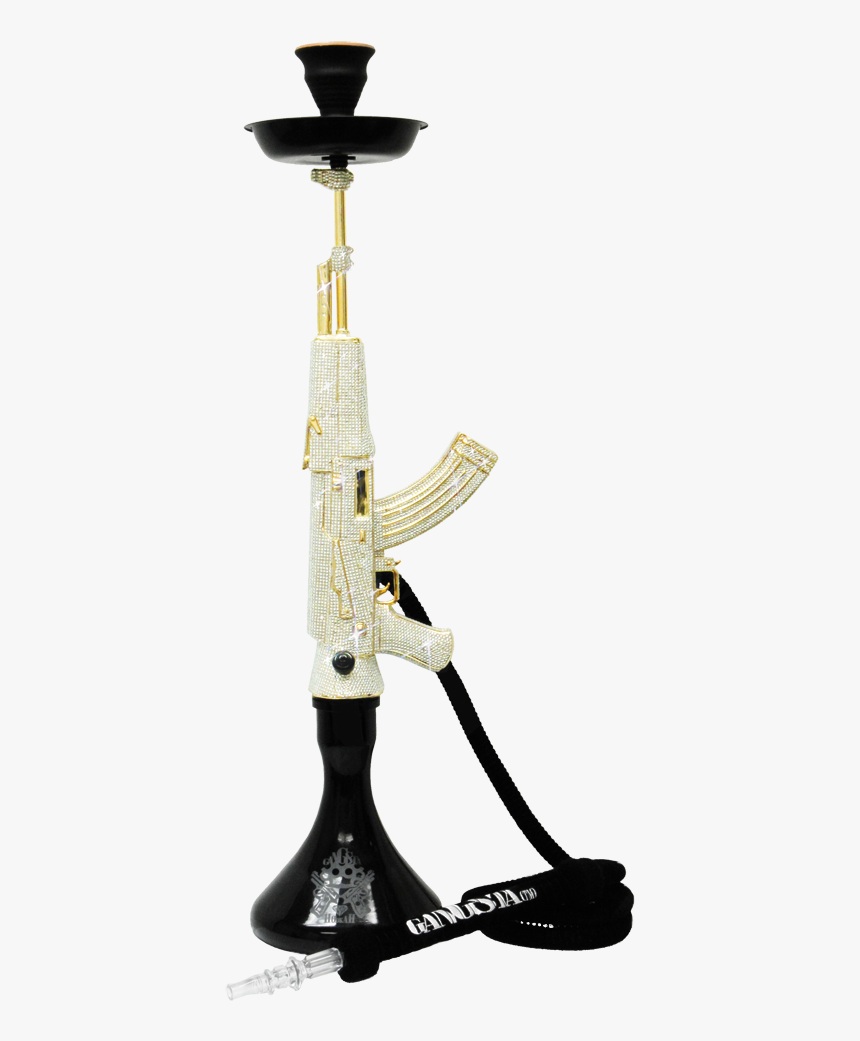 Diamond Ak 47 Hookah , Png Download - Ak 47 Hookah Png, Transparent Png, Free Download