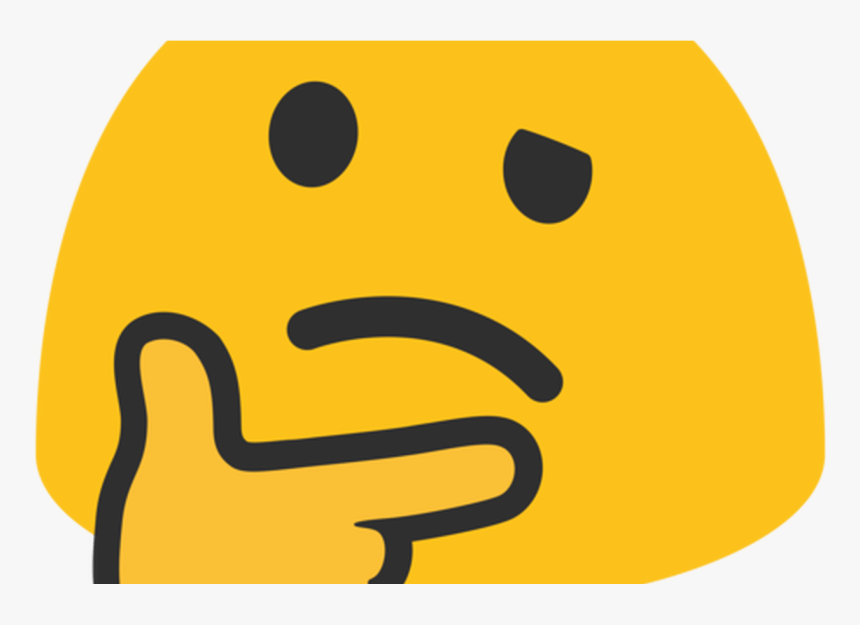 Thinking Emoji Transparent Background - Thinking Emoji Png Transparent, Png Download, Free Download