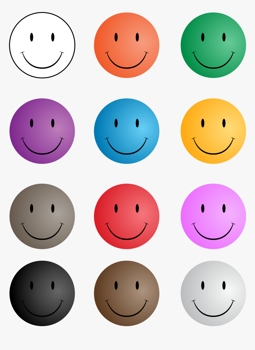 Printable Smiley Face Symbol, HD Png Download, Free Download