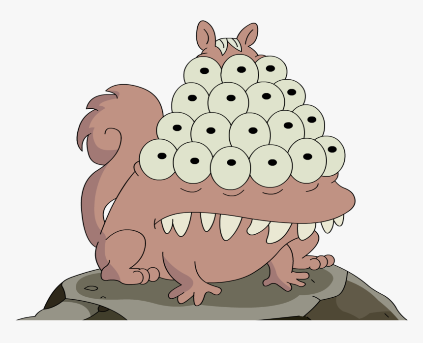 Old Man Squirrel Png - Simpsons Squirrel, Transparent Png, Free Download