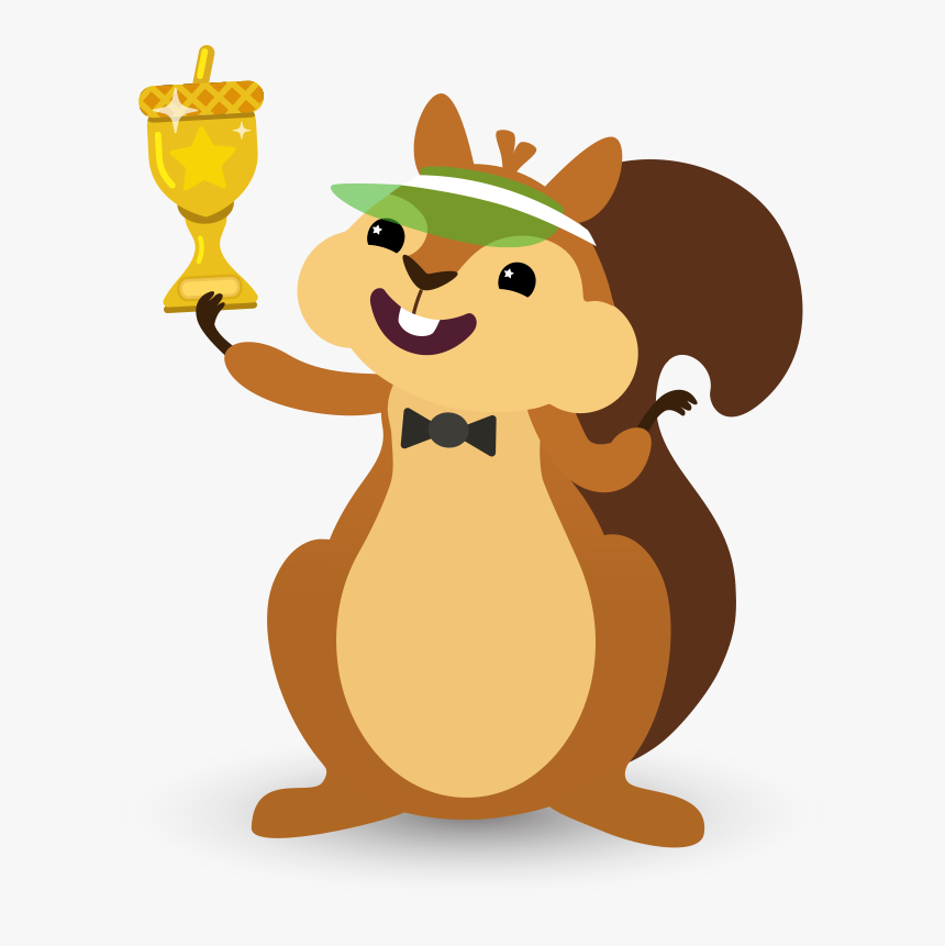 Iamt Cameo Squirrel - Cartoon, HD Png Download, Free Download