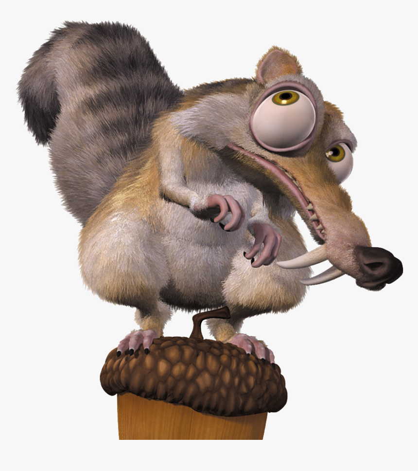 Ice Age Squirrel Png Image - Ice Age Scrat 2002, Transparent Png, Free Download