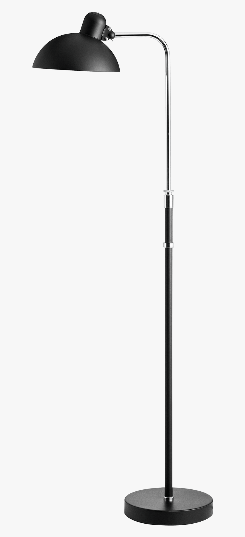 Fritz Hansen Kaiser Floor Lamp Matt Black - Lamp, HD Png Download, Free Download