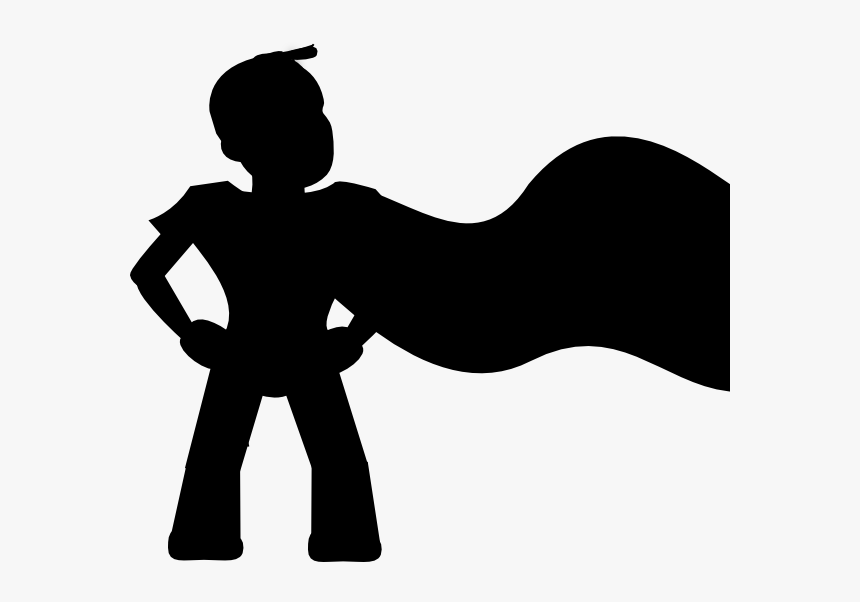 Png Small Nature Black And White - Superhero Clip Art Black And White, Transparent Png, Free Download