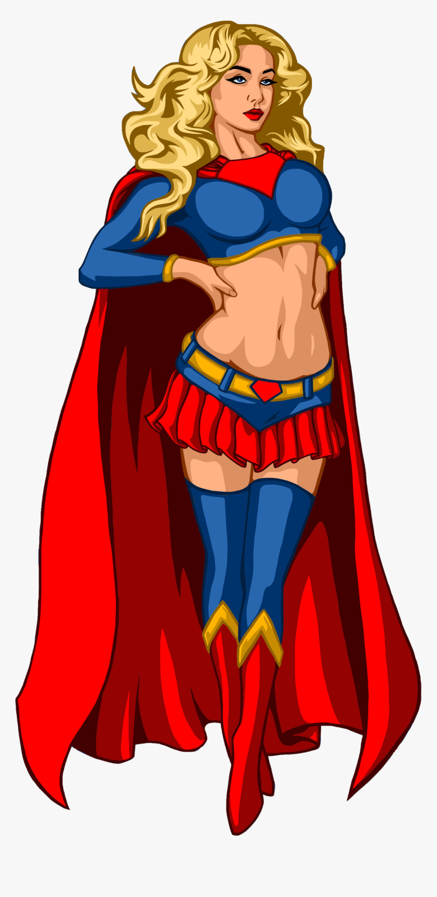 Female Superhero Png - Female Public Domain Superheroes, Transparent Png, Free Download