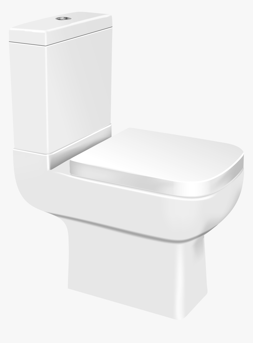 White Toilet Png Clip Art, Transparent Png, Free Download