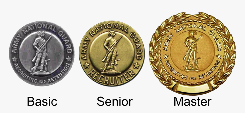 Obsolete Recruiting Badges - Army Badge, HD Png Download, Free Download