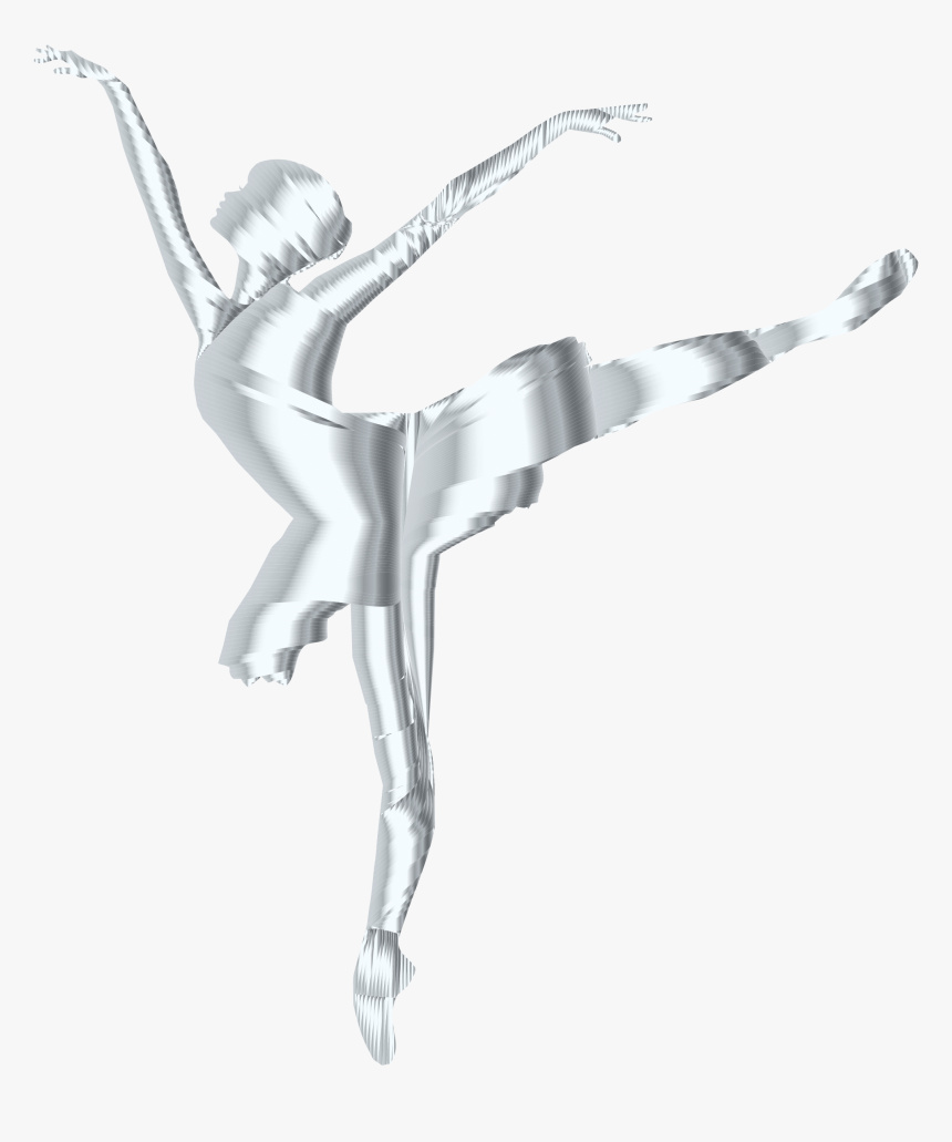 Performing Arts,ballet Dancer,dance - Dancer Silhouette White Png, Transparent Png, Free Download