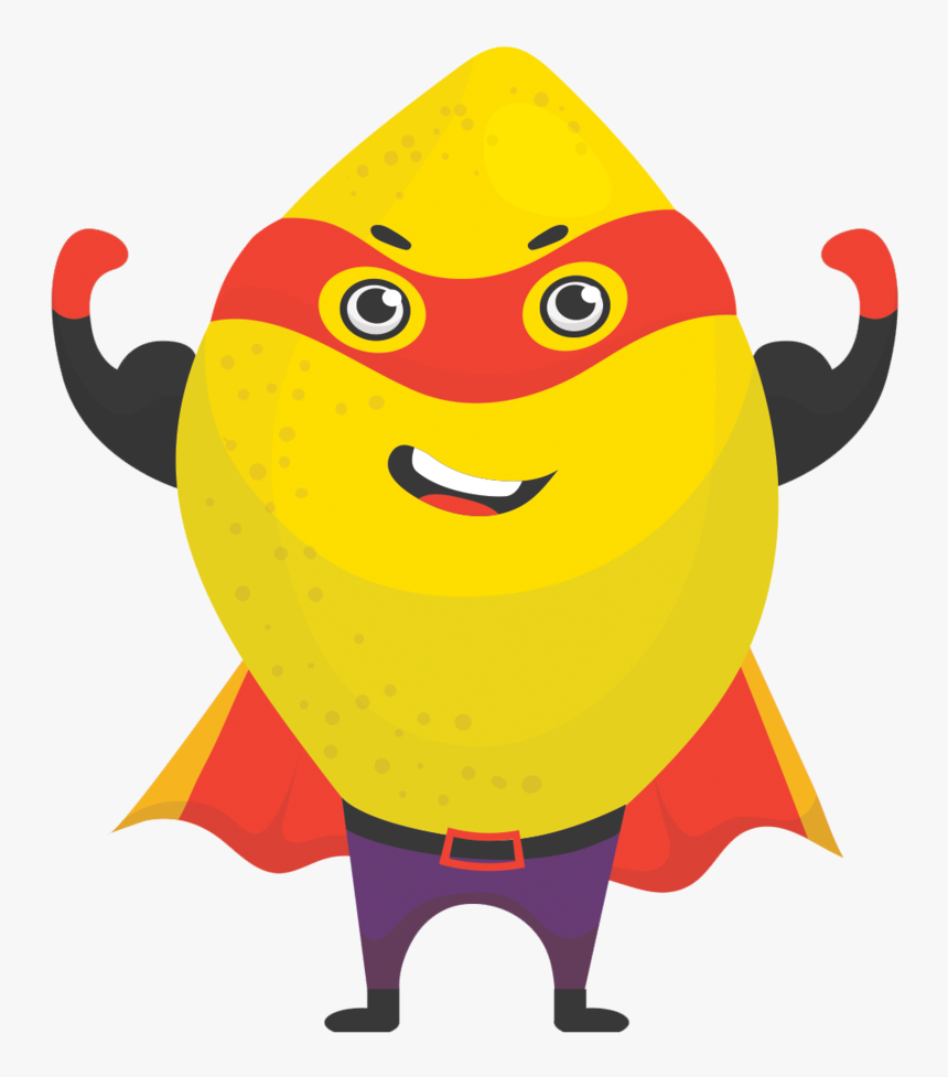 Transparent Cartoon Smile Png - Superhero Fruits, Png Download, Free Download