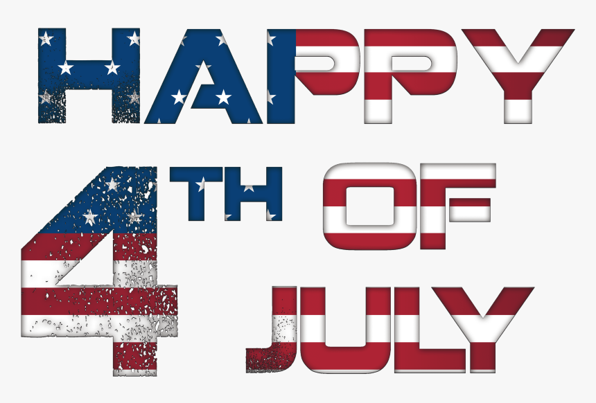 Happy 4th July Usa Png Clip Art Image - Happy 4th Of July Clipart, Transparent Png, Free Download