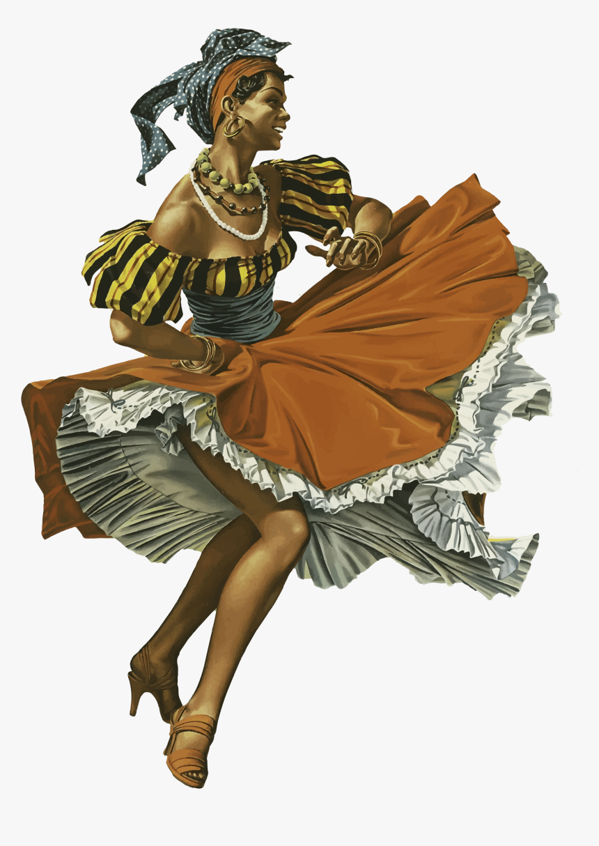 Dancer Vintage Caribbean - St Vincent And The Grenadines Coffee, HD Png Download, Free Download