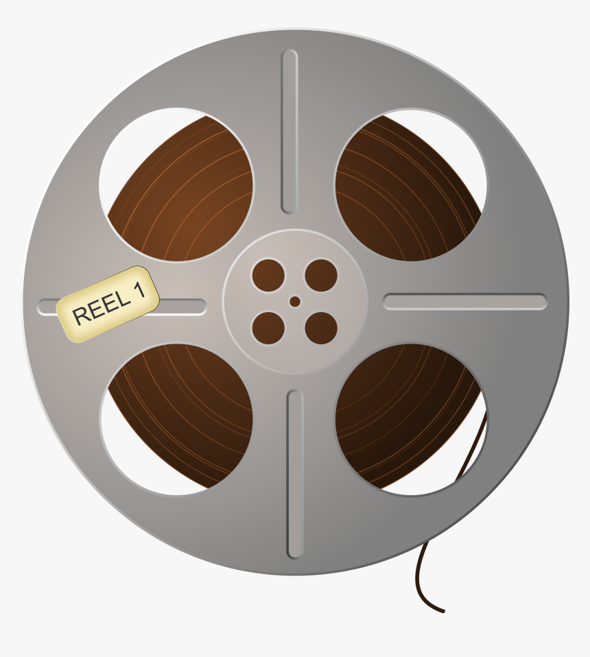 Movie Reel Film Reel Images Clipart Clipart - Reel To Reel Tape Png, Transparent Png, Free Download