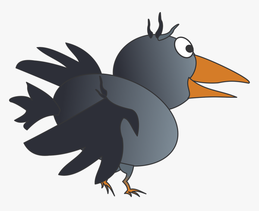 Crow Png Vector, Transparent Png, Free Download