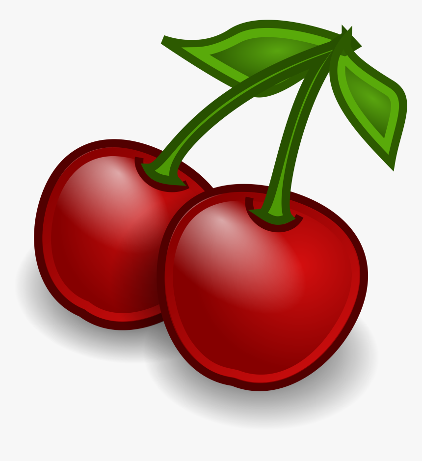 Fruit-cherries Clip Arts - Fruit Clip Art, HD Png Download, Free Download