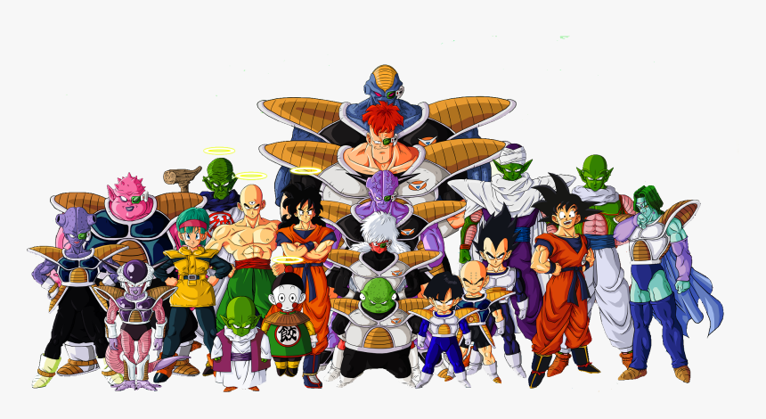 Download Dragon Ball Z Characters Png File - Cool Dragon Ball Z, Transparent Png, Free Download