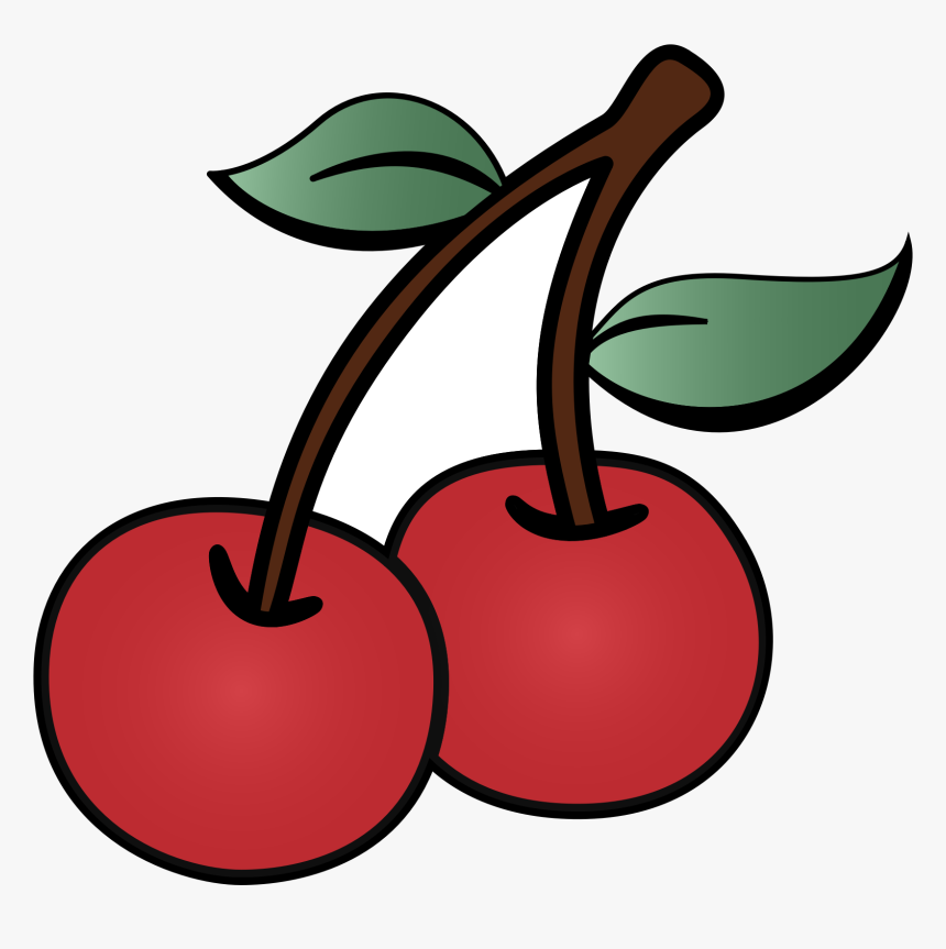 Two Big Image Png - Cartoon Cherry, Transparent Png, Free Download