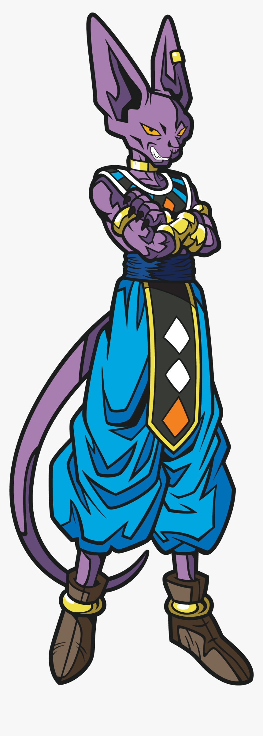 Dragon Ball Super Clipart With A Transparent Background - Figpin Dragon Ball Super Jiren Mini, HD Png Download, Free Download