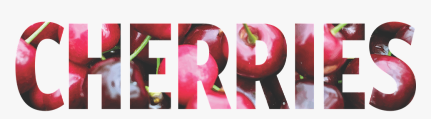 Word, Cherry, Cherries, Picture, Antioxidant, Fruit - Cherry Word Png, Transparent Png, Free Download