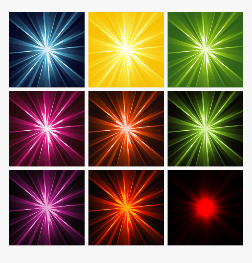 Bokeh Vector Abstract - Light Rays Of Star, HD Png Download, Free Download