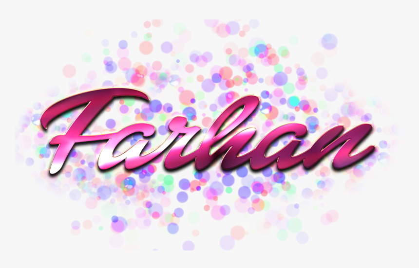 Farhan Name Logo Bokeh Png - Navya Name Images Download, Transparent Png, Free Download