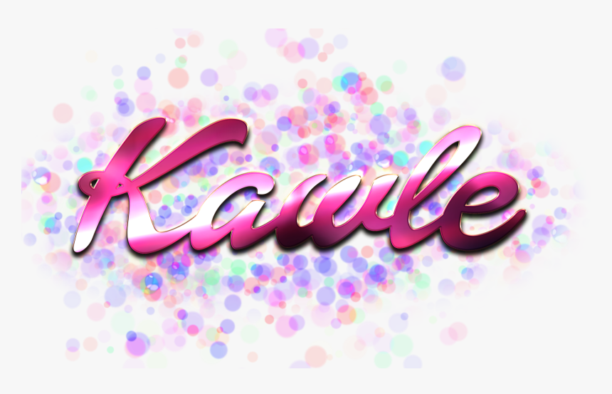Kawle Name Logo Bokeh Png - Himani Name, Transparent Png, Free Download