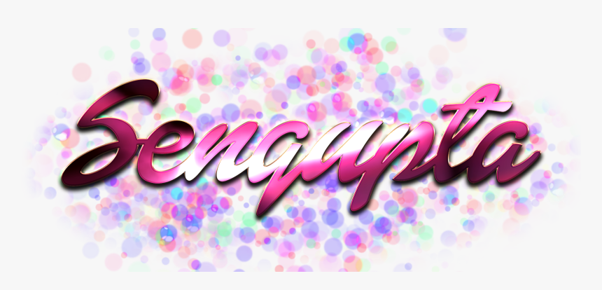 Sengupta Name Logo Bokeh Png - Sanjeev Name, Transparent Png, Free Download
