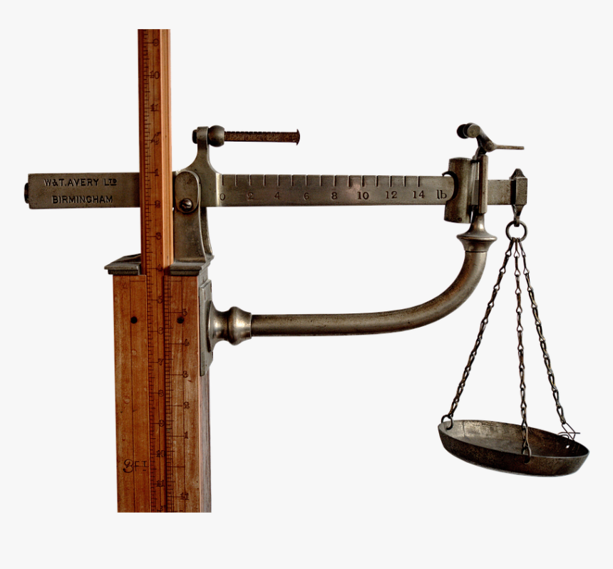 Horizontal, Old, Old Scale, Weight, Weigh Out, Pan - Balance Weight Old Scales, HD Png Download, Free Download