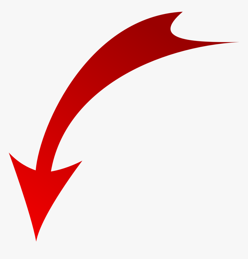 Red Arrow Down - Red Arrow Png Transparent, Png Download, Free Download