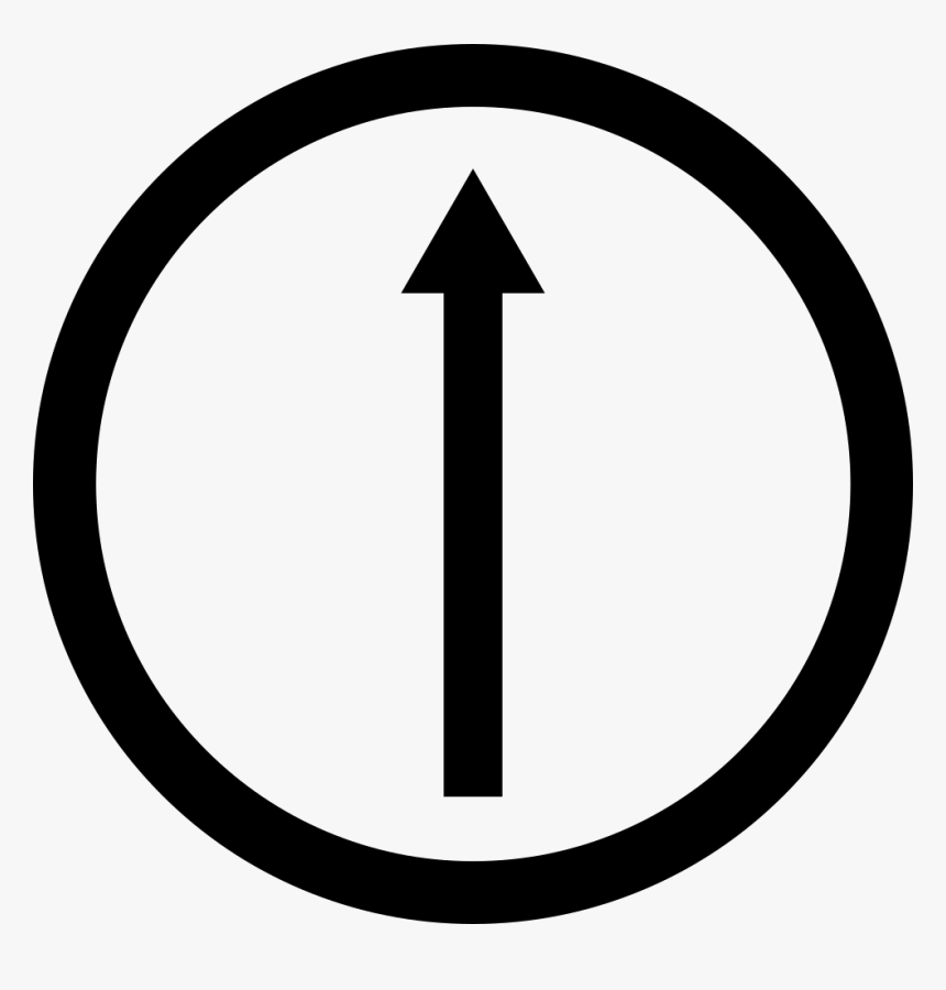 Circle Arrow Up - Exclamation Mark In Circle Png, Transparent Png, Free Download