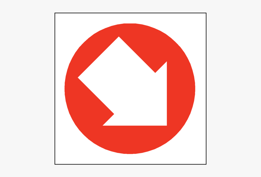 Arrow Sign Down Right - Circle, HD Png Download, Free Download