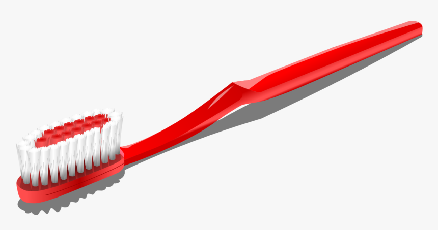 Red Tooth Brush Png Image - Things Used For Personal Hygiene, Transparent Png, Free Download