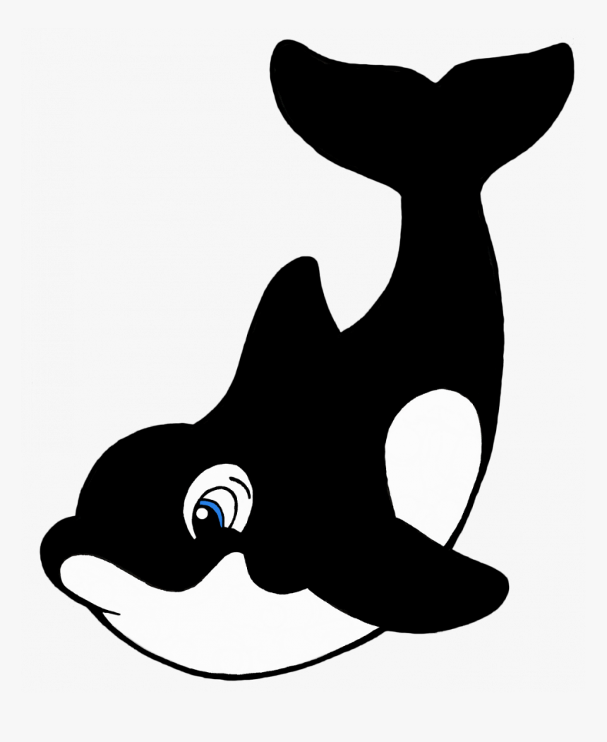 Last Chance Shamu Coloring Pages Orca Whale Page Free - Killer Whale Cartoon Drawing, HD Png Download, Free Download