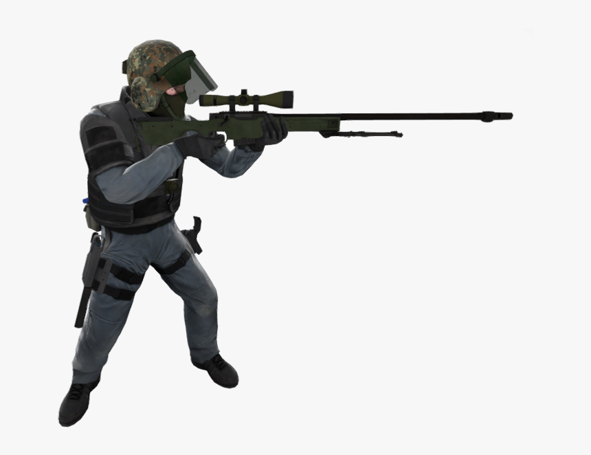 Thumb Image - Counter Terrorist With Awp, HD Png Download, Free Download