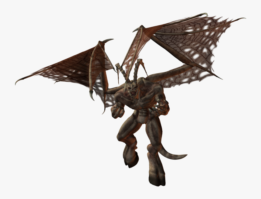 Winged Demon Png, Transparent Png, Free Download