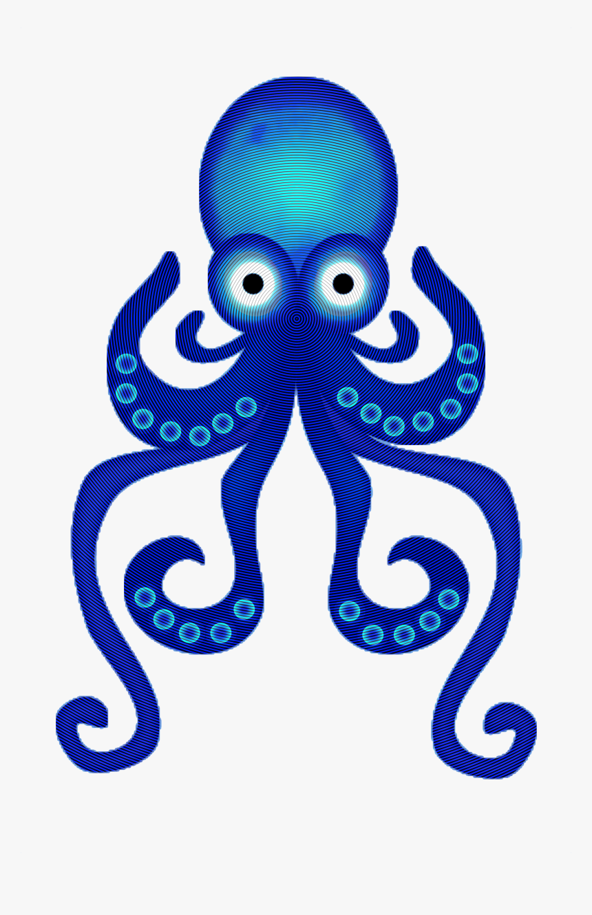 Blue Octopus Png - Octopus Linux, Transparent Png, Free Download