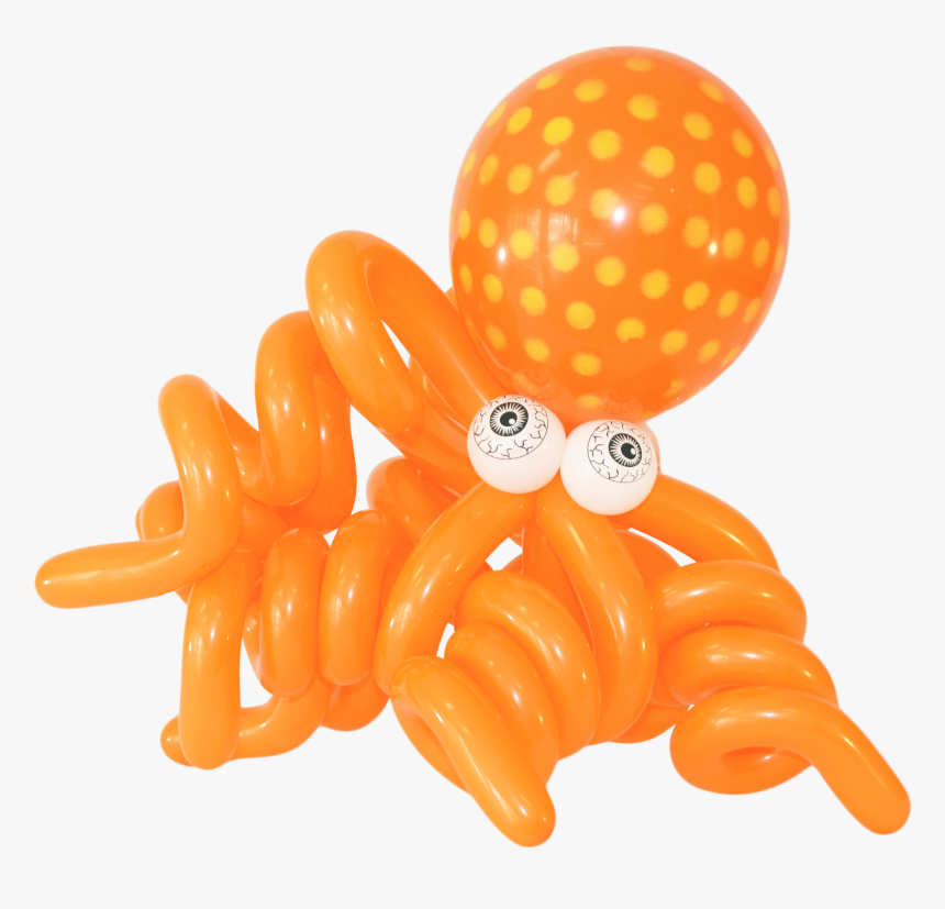 Octopus Balloon Animal - Balloon Octopus Png, Transparent Png, Free Download