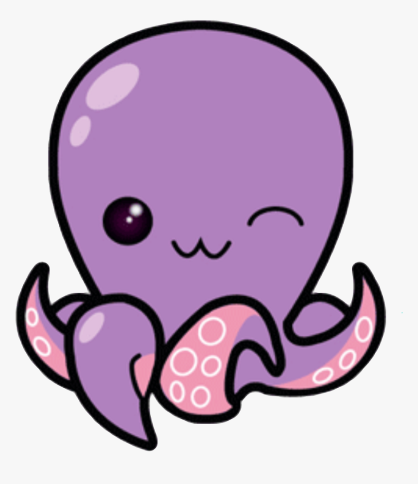 Download Free Drawn Octopus Kawaii Cute Octopus Cartoon Png Transparent Png Kindpng PSD Mockup Template