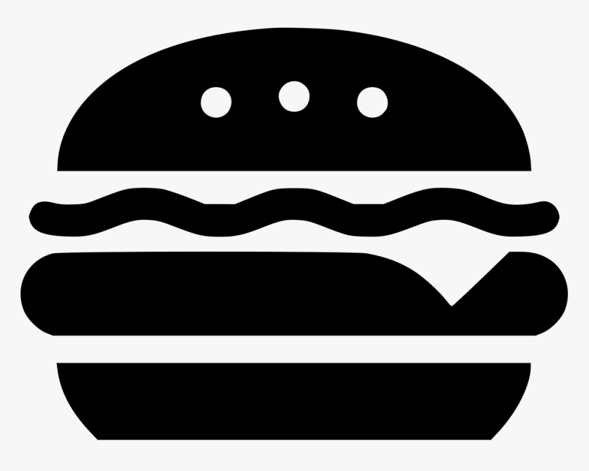 Hamburger Svg Vector - Hamburger Png Icon, Transparent Png, Free Download
