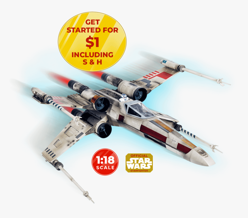 X Wing Model Space, HD Png Download, Free Download