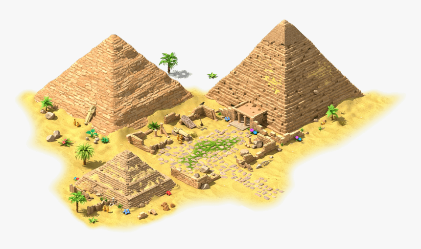 Egyptian Pyramids - Pyramid - Egyptian Pyramid Clipart, HD Png Download, Free Download