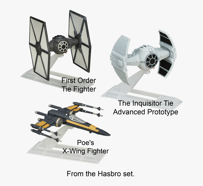 Black Series Titanium First Order Tie Fighter, HD Png Download, Free Download